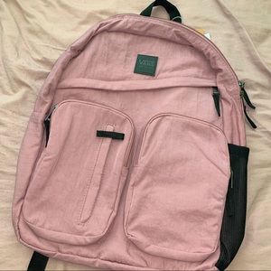 Vans double down backpack in rose pink